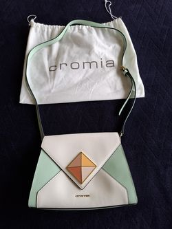 Cromia Leather Crossbody Bag Genuine leather