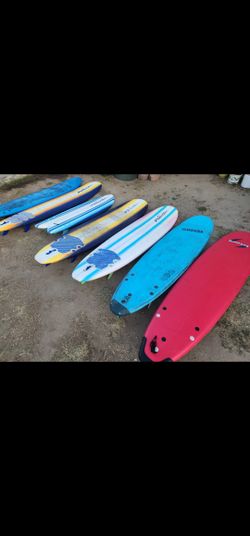Soft Top Beginner Surfboards $120 To $175