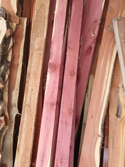 RED CEDAR SLABS AND MORE