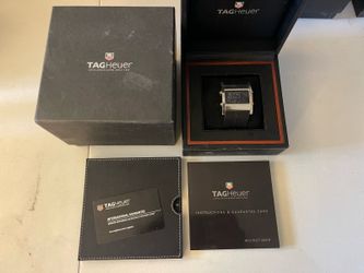 Tag Heuer Microtimer retro digital watch