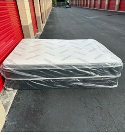 Queen Mattress Set PillowTop – Brand New –  Same Day Delivery Available 🚚