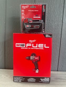 Milwaukee M18 FUEL 18V Lithium-Ion Brushless Cordless 1/2 in. Hammer Drill/Driver (Tool-Only)