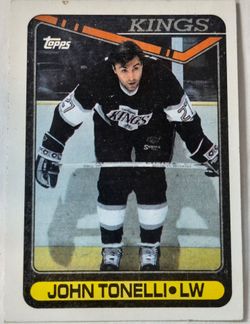 Topps John Tonelli LA Kings Hockey Card # 281 Unc