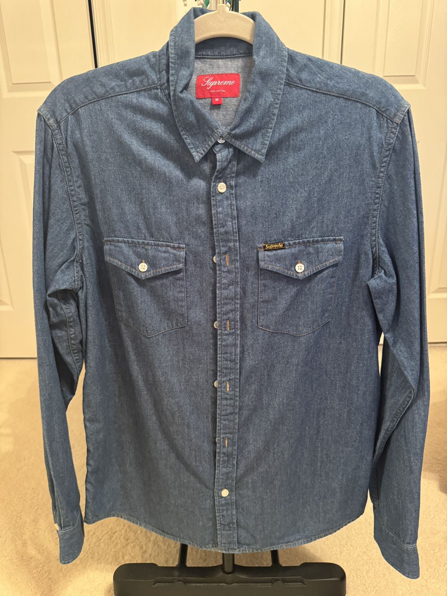 Supreme Denim Long Sleeves Buttoned Up 