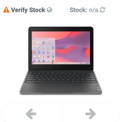 Laptop Computer / Lenovo Chromebook 100e 4 Gen