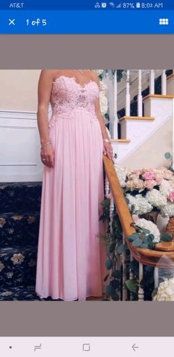 Jovani Evening Formal Party Dress Long Prom Ball Gown A-line Bridesmaid Dress - Worn Only Once