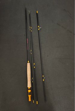 Fly Fishing Rod - High-Performance IM8 Carbon Blank, 9ft for 5/6wt and 7/8wt, Travel-Friendly Design