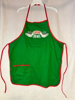 Central Perk Apron Friends TV Show Green Coffee Shop Apron