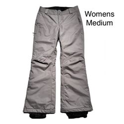 Womens Columbia Snow Pants (Size Medium)