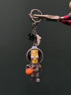 BART Astronaut Halloween Charm