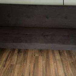 Like New Gray Sofa Bed