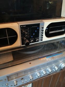 Vintage record player with  ATrack