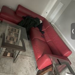 Leather Couch