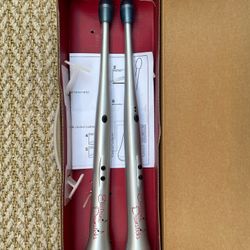 Vintage E Drumsticks: Music To Go–Go :  2006.   New batteries installed.  With back-up “musical“ riff.  🙄 