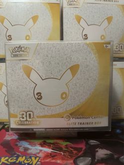 🔥 3 AVAILABLE – Pokémon 30th Celebration Pokémon Center Elite Trainer Boxes 🔥
