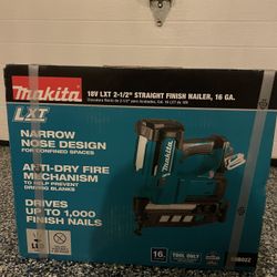 MAKITA STRAIGHT FINISH NAILER [New][Nueva]