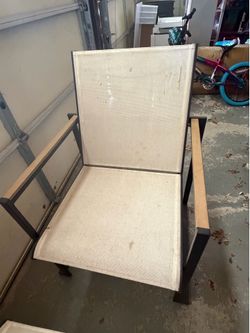 Patio chairs