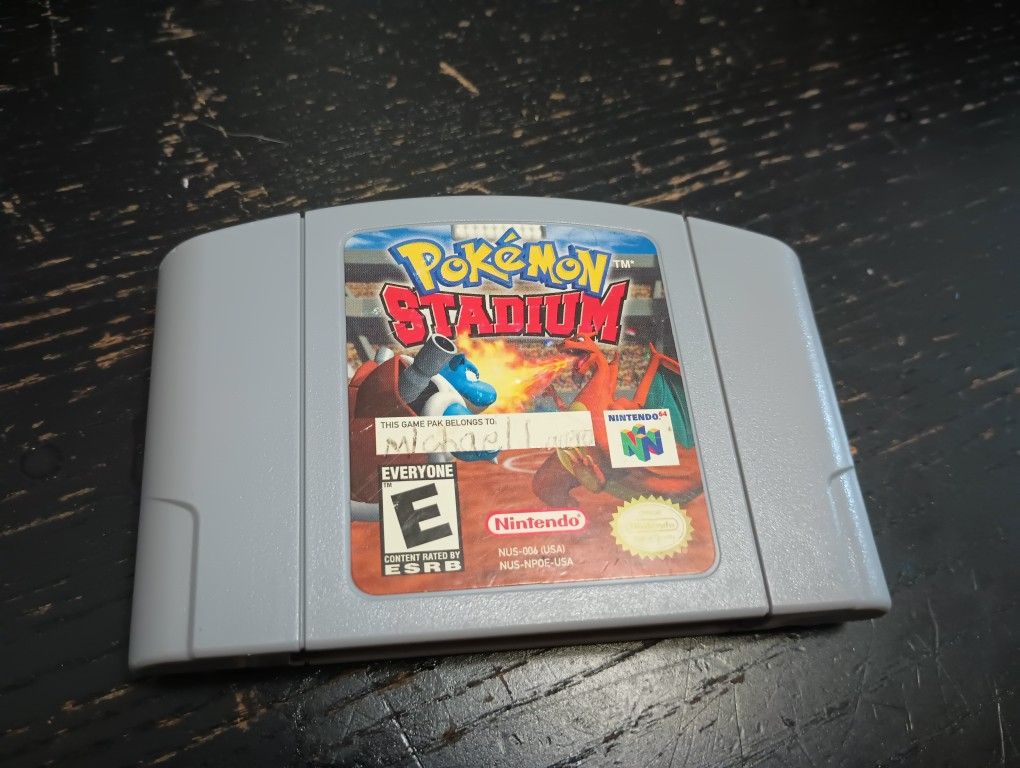 Nintendo 64 Pokémon Stadium 