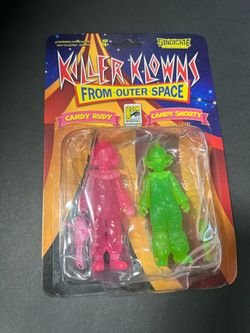 SDCC 2026 Exclusive Killer Klowns from Outer Space Translucent 2 Pack Syndicate Collectibles