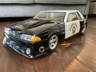 Brand NEW CUSTOM 1/10 J CONCEPTS CHP FOX BODY MUSTANG DRAG BODY