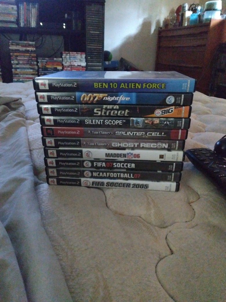 Ps2 Games, Priced Single In Description Nice Sellection!
