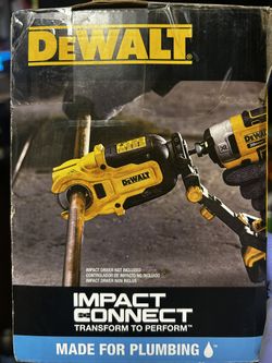 Dewalt Copper Tubing cutter Connects To