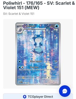 Poliwhirl 151 Pokemon