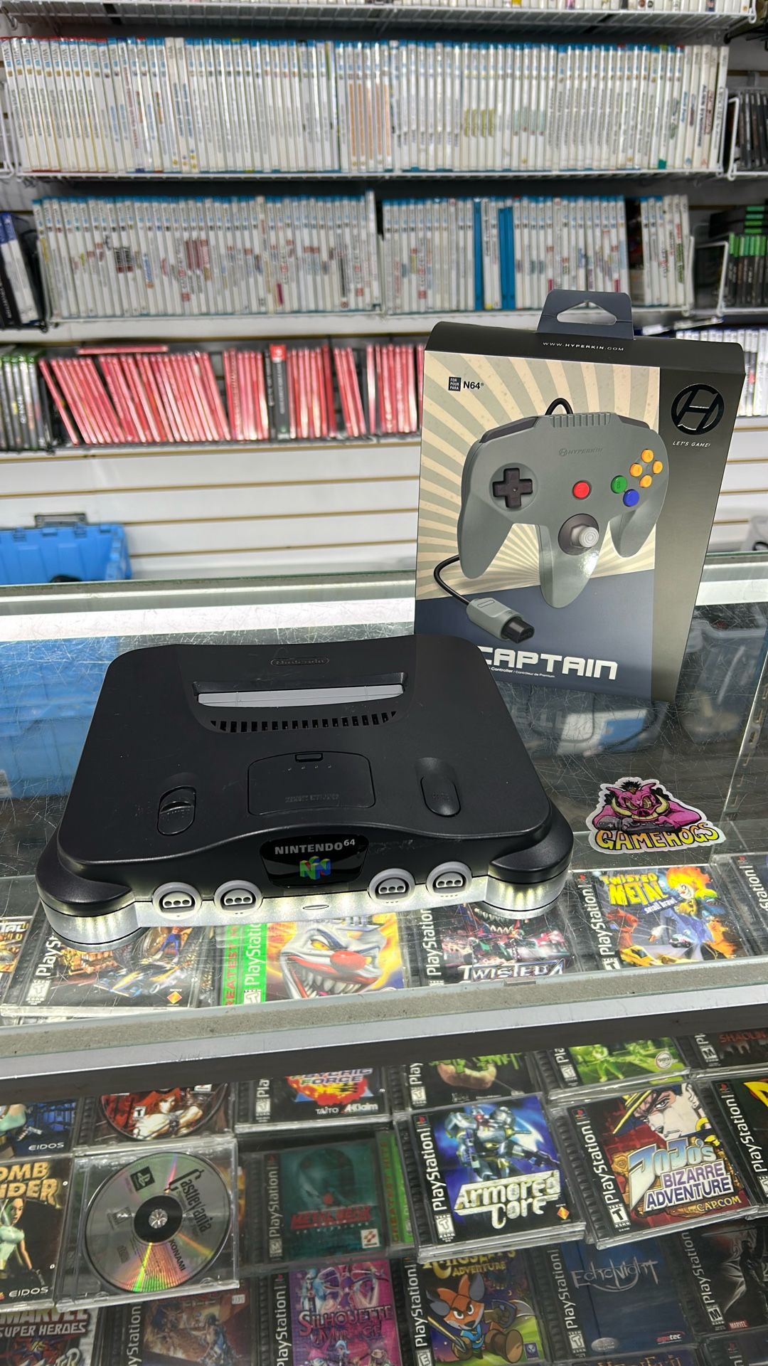 N64 With New After Market Controller $100
