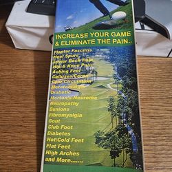 Golfers Feet Liquid Insoles Small Women's(7.5-8)/ Men's(5-6.5)