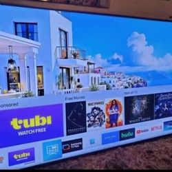 50" Samsung Smart Tv 4k Great Condition Comes With Mount.  Great Quality Pic No Scratch 
