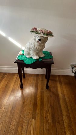 Spring Dog Ceramic