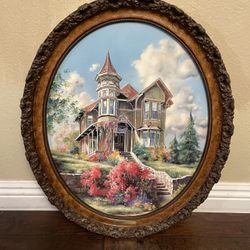 Marty Bell “Hummingbird Hill” Wood Framed Print 