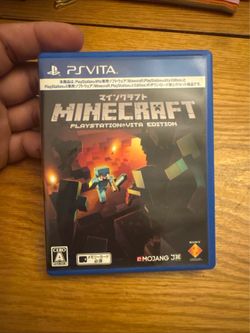 Minecraft Japanese Import PSVita Edition