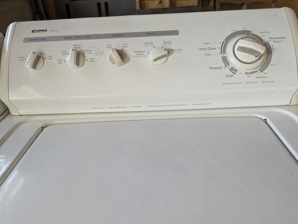 Kenmore Washer Top Load