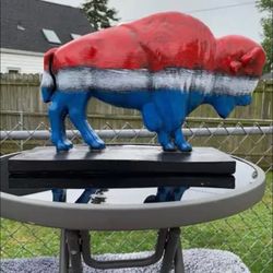 The Red White And Blue Buffalo