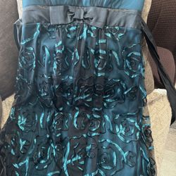 Teal Dress