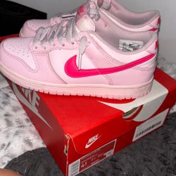 Triple Pink Dunk Lows