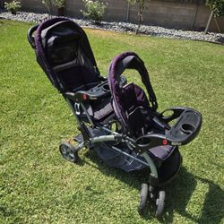 Sit And Stand Double Stroller 