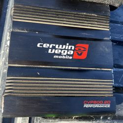 Cerwin Vega AMP & kicker CompRT 12’ Sub