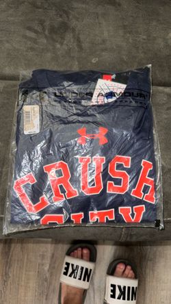 Under Armour Crush City Navy T-Shirt Medium