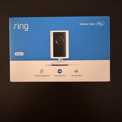 Ring Indoor Cam Plus (2K) Plug-In – New
