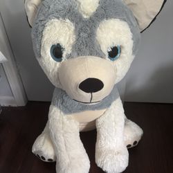 large husky plush
