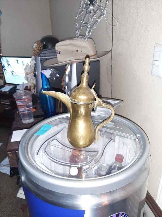 19th Century Middle Eastern Dailah Arabic Coffee Pot