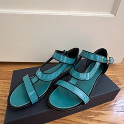 NEW Sergio Rossi Sandal Size 37 1/2 (Made In Italy) 