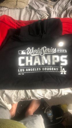 Dodger MLB World Team Champions Hoodie
