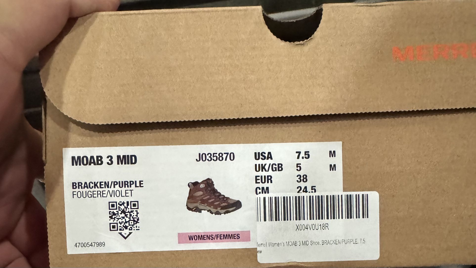 Merrell MOAB 3 Mid Hiking Boots