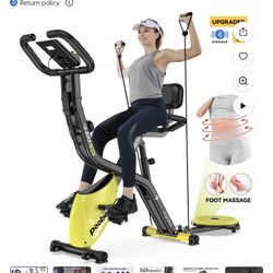 4 in 1 folding exercise bike
