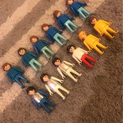 12 Original Playmobil Clickies