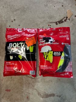 Milwaukee BOLT Hard Hat Accessories – 2 Pack