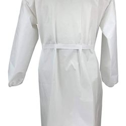 5 Pack Isolation Gowns Size Large By Seniorwear New